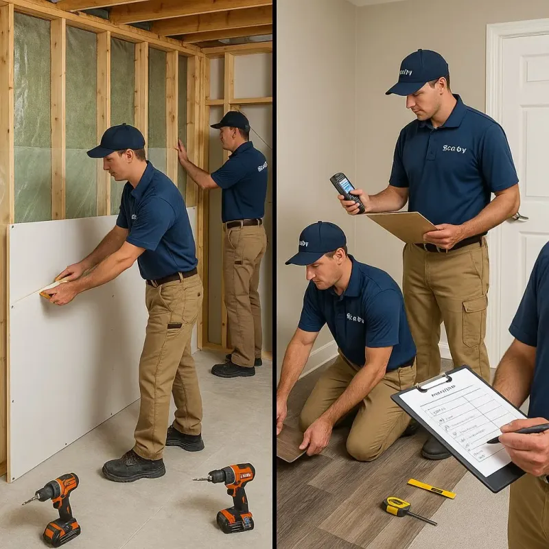 Repairs and Reconstruction process in Arlington, TN